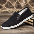 New Men's Flock Loafers Sneakers