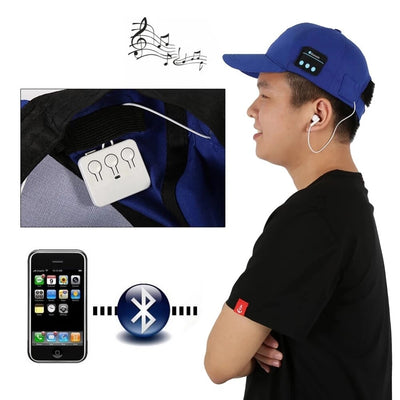 Wireless Headphones Bluetooth  Cap