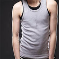 Men’s Classic 100% Cotton Sleeveless Singlets Fitness Vest