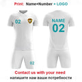 Customised Kids Soccer sets football Jersey with free socks