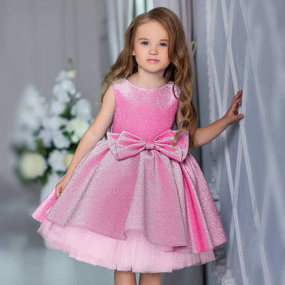 New Girls Floral Elegant Party Birthday Wedding Dresses