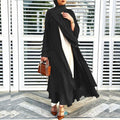 Hijab Chiffon Open Abaya Kaftan