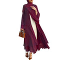 Hijab Chiffon Open Abaya Kaftan