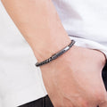 Vintage Chain Link Men's Handmade Bracelet Stainless Steel